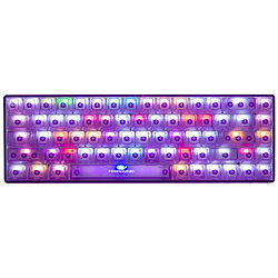 HIGROUND Crystal Collection Basecamp 65(White Flame・英語配列) AMETHYST hg-basecamp-65-amethyst-white-flame