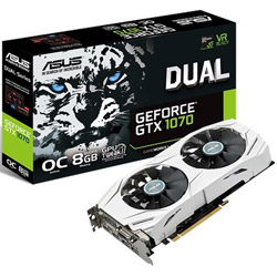 ASUS NVIDIA GeForce GTX 1070搭載 PCI-Express DUAL-GTX1070-O8G［8GB/GeForce GTXシリーズ］