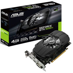 ASUS NVIDIA GeForce GTX 1050 Ti搭載 PCI-Express PH-GTX1050TI-4G［4GB/GeForce GTXシリーズ］