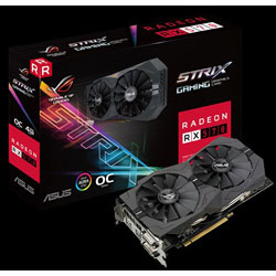 ASUS AMD Radeon RX 570搭載 PCI-Express ROG-STRIX-RX570-O4G-GAMING［4GB/Radeon RXシリーズ］