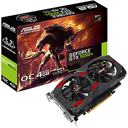 ASUS GeForce GTX 1050 Ti CERBERUS-GTX1050TI-O4G CERBERUSGTX1050TIO4G