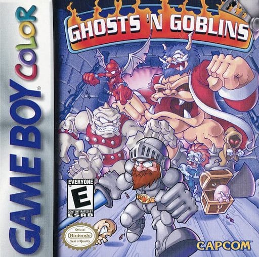 北米版 GHOSTS’N GOBLINS(国内使用可)(ゲームボーイ)