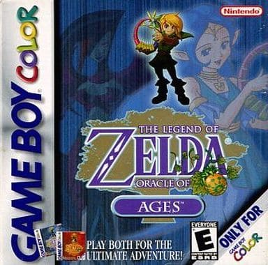 北米版 THE LEGEND OF ZELDA ORACLE OF AGES (国内版本体動作可)(ゲームボーイ)