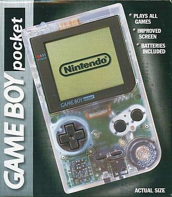 海外版 ゲームボーイポケット本体 クリア(ゲームボーイ)