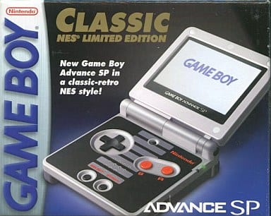 海外版 ゲームボーイアドバンスSP本体(Classic NES Limited Edition)(ゲームボーイ)