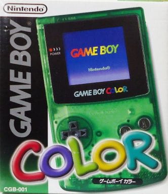 ゲームボーイカラー本体 (トイザらス限定/クリアグリーン)（ゲームボーイ）