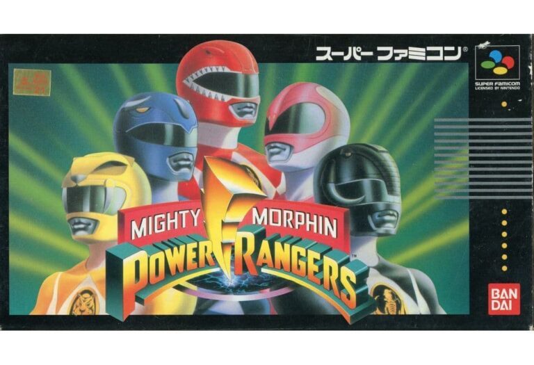 マイティモーフィン パワーレンジャー(スーパーファミコン)