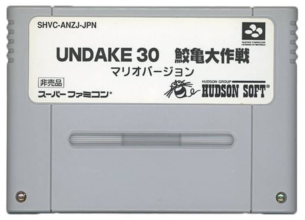 UNDAKE30鮫亀大作戦マリオバージョン（スーパーファミコン）