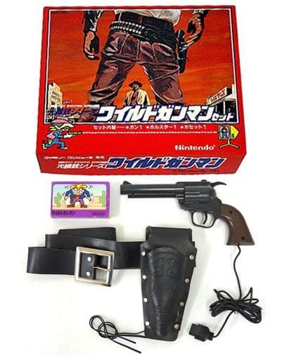 ワイルドガンマン 光線銃セット（ファミコン）