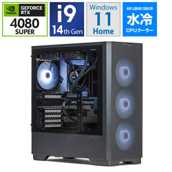 STORM SP149KFRTX408S64G2T/i9/RTX4080Super/64G/2T/Win11 [モニター無し /Windows11 Home /intel Core i9 /メモリ:64GB /SSD:2TB /無し]