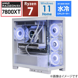 STORM S2-78X3D78XT/R7/RX7800XT/32G [Windows11 Home /AMD Ryzen7 /メモリ:32GB /SSD:1TB]
