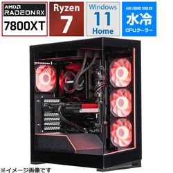 STORM EK-78X3D78XT/R7/RX7800XT/32G [Windows11 Home /AMD Ryzen7 /メモリ:32GB /SSD:1TB]