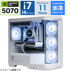 STORM GK-147F57/i7/RTX5070/32G [Windows11 Home /intel Core i7 /メモリ:32GB /SSD:1TB]