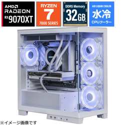 STORM S2-78X3D97XT/R7/RX9070XT/32G [Windows11 Home /AMD Ryzen7 /メモリ:32GB /SSD:1TB]