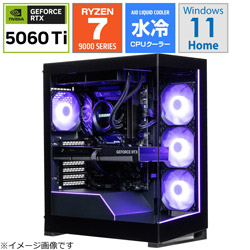 STORM EK-97X56Ti16/R7/RTX5060Ti/32G [Windows11 Home /AMD Ryzen7 /メモリ:32GB /SSD:1TB]