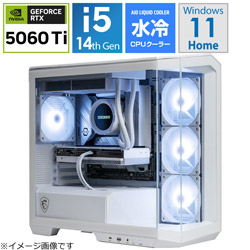 STORM GK-144FB56Ti8/I5/RTX5060Ti/32G [Windows11 Home /intel Core i5 /メモリ:32GB /SSD:1TB]