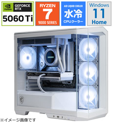 STORM GK-97X56Ti16/R7/RTX5060Ti/32G [Windows11 Home /AMD Ryzen7 /メモリ:32GB /SSD:1TB]
