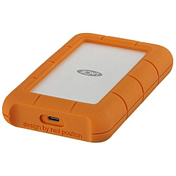 LaCie 2EUAPA Rugged USB-C 4TB 外付けHDD ポータブル 耐衝撃 USB3.1 Gen1 Type-C Mac Windows対応 Rugged Mini USB-C [4TB /ポータブル型]
