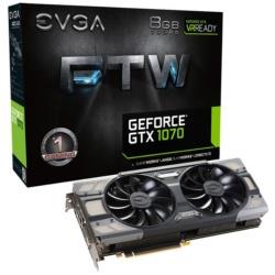 EVGA GeForce GTX 1070 FTW GAMING 08G-P4-6276-KR