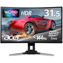 Acer 31.5型ワイド 湾曲 /XZ321QUbmijpphzx/