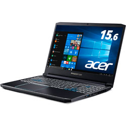 Acer PH315-52-F76Y6T ゲーミングノートパソコン Predator Helios 300 アビサルブラック [15.6型 /Windows10 Home /intel Core i7 /メモリ:16GB /SSD:512GB /2020年02月モデル]