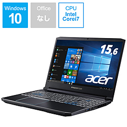 Acer PH315-52-F78U6T ゲーミングノートパソコン Predator Helios 300 アビサルブラック [15.6型 /Windows10 Home /intel Core i7 /メモリ:8GB /SSD:256GB /2020年02月モデル]