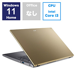 Acer ノートパソコン Aspire 5 ヘイズゴールド A514-55-N38U/GD [14.0型 /Windows11 Home /intel Core i3 /メモリ:8GB /SSD:256GB /無し /日本語版キーボード /2023年8月モデル]