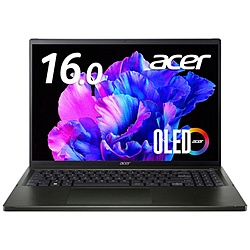 Acer ノートパソコン Swift Edge OLED オリビンブラック SFE16-43-A76Y/KF [16.0型 /Windows11 Home /AMD Ryzen 7 /メモリ:16GB /SSD:512GB /Office HomeandBusiness /日本語版キーボード /2023年冬モデル]