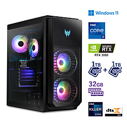 Acer PO5-640-N72Z2/308A Predator Orion 5000 ブラック [モニター無し /Windows11 Home /intel Core i7 /メモリ:32GB /SSD:2TB /無し]