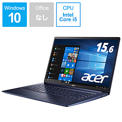 Acer ノートパソコン Swift 5 チャコールブルー SF515-51T-H58Y/B [15.6型 /Windows10 Home /intel Core i5 /無し /メモリ:8GB /SSD:512GB /2019年3月モデル]