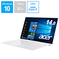 Acer ノートパソコン Swift 7 ムーンストーンホワイト SF714-52T-A76Y/W [14.0型 /Windows10 Home /intel Core i7 /メモリ:16GB /SSD:512GB /無し /日本語版キーボード /2019年9月モデル]