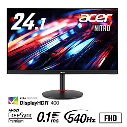 Acer XV242Fbmiiprx Nitro XV242 F ブラック
