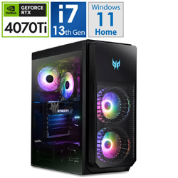 Acer PO5-650-H73Z/407T ゲーミングデスクトップパソコン Predator Orion 5000 ブラック