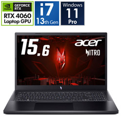 Acer ANV15-51P-N76Y46/4 Nitro V 15/15.6/i7-13620H/RTX4060/16/512/o無/w11pro [15.6型 /Windows11 Pro /intel Core i7 /メモリ:16GB /SSD:512GB /無し /日本語版キーボード]