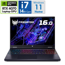 Acer PHN16-72-N76Z47 ゲーミングノートパソコン Predator Helios Neo 16(RTX 4070) アビサルブラック