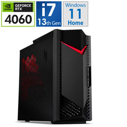 Acer N50-650-F76T/406 ゲーミングデスクトップパソコン Nitro 50(RTX 4060)