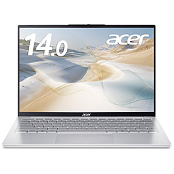 Acer ノートパソコン Swift Lite 14 ライトシルバー SFL14-54MP-F56Y/SF
