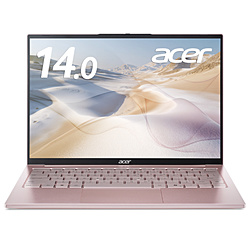 Acer ノートパソコン Swift Lite 14 ピンク SFL14-54MP-F56Y/PF [14.0型 /Windows11 Pro /intel Core Ultra 5 /メモリ:16GB /SSD:512GB /M365 (24か月) or Office 選択可能 /日本語版キーボード /2026年モデル]