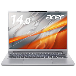 Acer ノートパソコン Aspire 14 AI ピュアシルバー A14-A71M-N56Y/F [Copilot+ PC /14.0型 /Windows11 Home /AMD Ryzen AI 5 /メモリ:16GB /SSD:512GB /M365 (24か月) or Office 選択可能 /日本語版キーボード]