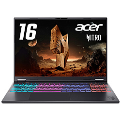 Acer AN16S-61-N76Z56/E ゲーミングノートパソコン Nitro(RTX 5060) オブシディアンブラック