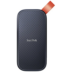 SanDisk SDSSDE30-2T00-J25 外付けSSD USB-A接続 ブラック/オレンジ