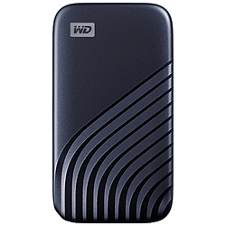 Western Digital WDBAGF0010BBL-JESN 外付けSSD USB-C+USB-A接続 My Passport SSD 2020 Hi-Speed(Mac/Win対応)(PS5/PS4対応) ブルー