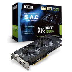 ELSA GeForce GTX 1080 Ti 11GB S.A.C GD1080-11GERTS