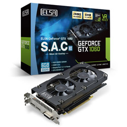 ELSA GeForce GTX 1060 6GB S.A.C R2 GD1060-6GERS2
