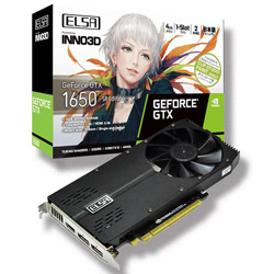 ELSA GeForce GTX 1650 SP GD1650-4GERSP