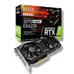 ELSA GeForce RTX 2070 Super ERAZOR GAMING GD2070-8GERSES