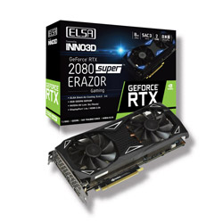 ELSA GeForce RTX 2080 Super ERAZOR GAMING ELSA GeForce RTX 2080 Super ERAZOR GAMING GD2080-8GERSES