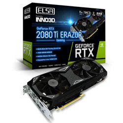 ELSA GeForce RTX 2080 Ti ERAZOR GAMING GD2080-11GERTES2