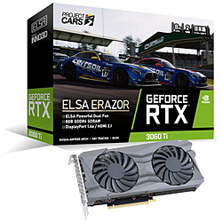 ELSA GeForce RTX 3060 Ti ERAZOR LHR（LHRモデル） GD3060T-8GEREZH