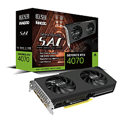 ELSA GeForce RTX 4070 S.A.C GD4070-12GERS
